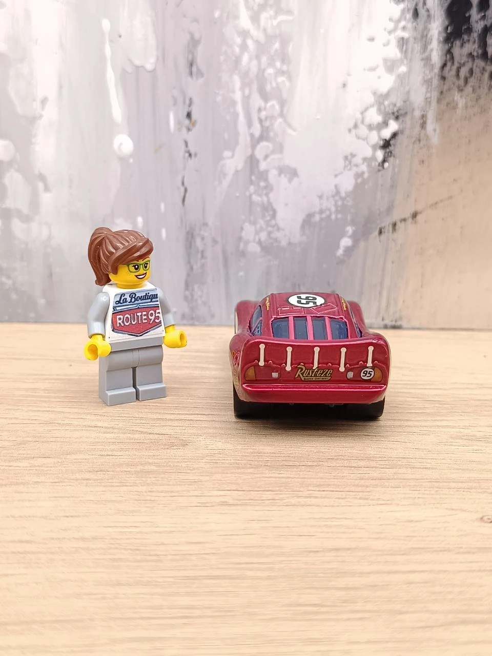 Carro Cars Flash McQueen Apple - Brinquedo novo (CAS07) – photo 6